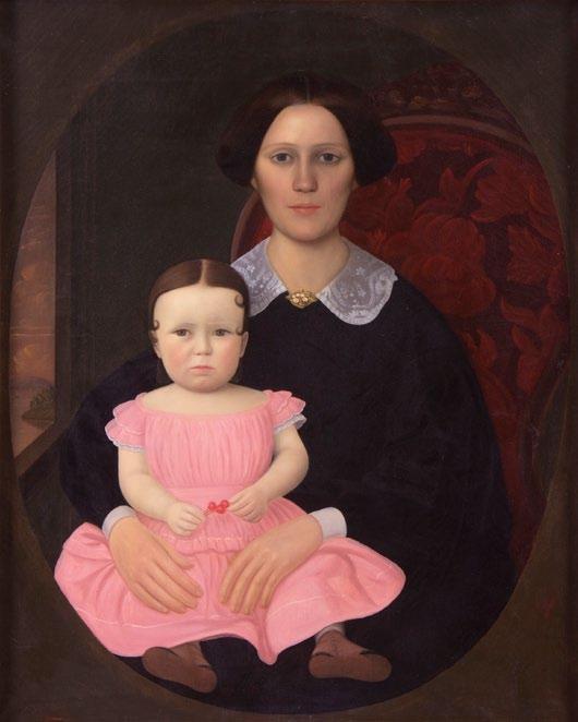 PORTRAIT of a PLACE CHAPTER 1 A Closer Look 2 A Closer Look: Alfred Wiggin Alfred J. Wiggin (1823-1883), Eliza Dennison Wiggin and Child, 1856.