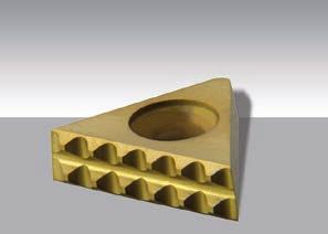 Technical features SinterGrip are solid carbide serrated inserts type ISO P30:P35 and coated with method PVD Coated cemented carbide currently represents 80-90 % of all cutting tool
