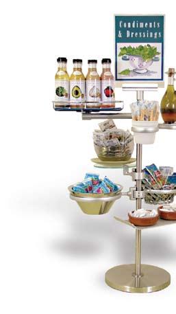 ZS-100K-12 Create a salad bar quickly and efficiently with our Large Salad Bar station.