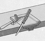 hold a ruler against the edge of the belt cut any protruding layers of repair sheeting so that they are in line with the belt edge trim any