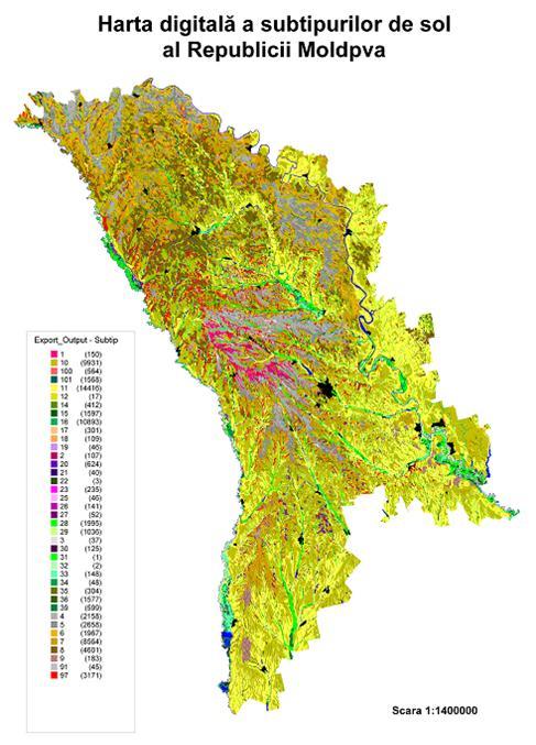 Elaboration of geoinformational system of soil quality
