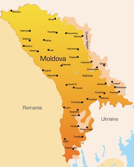 The Republic of Moldova Capital Form of Government Chisinau