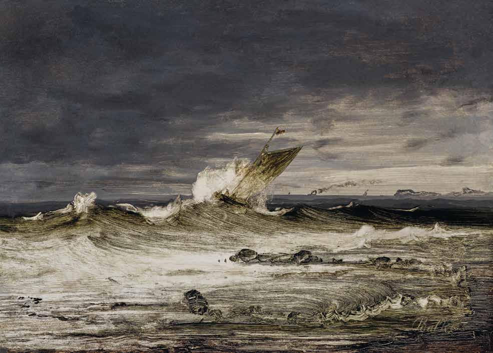 1 Peder Balke Stormy Sea with