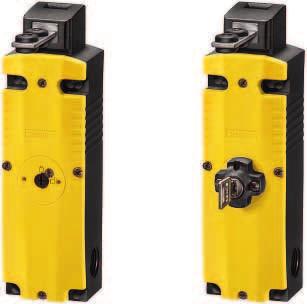 With Tumbler General data Overview The position switches with tumbler are exceptional, technically safe devices which restrict and prevent an unforeseen or intentional opening of protective doors,