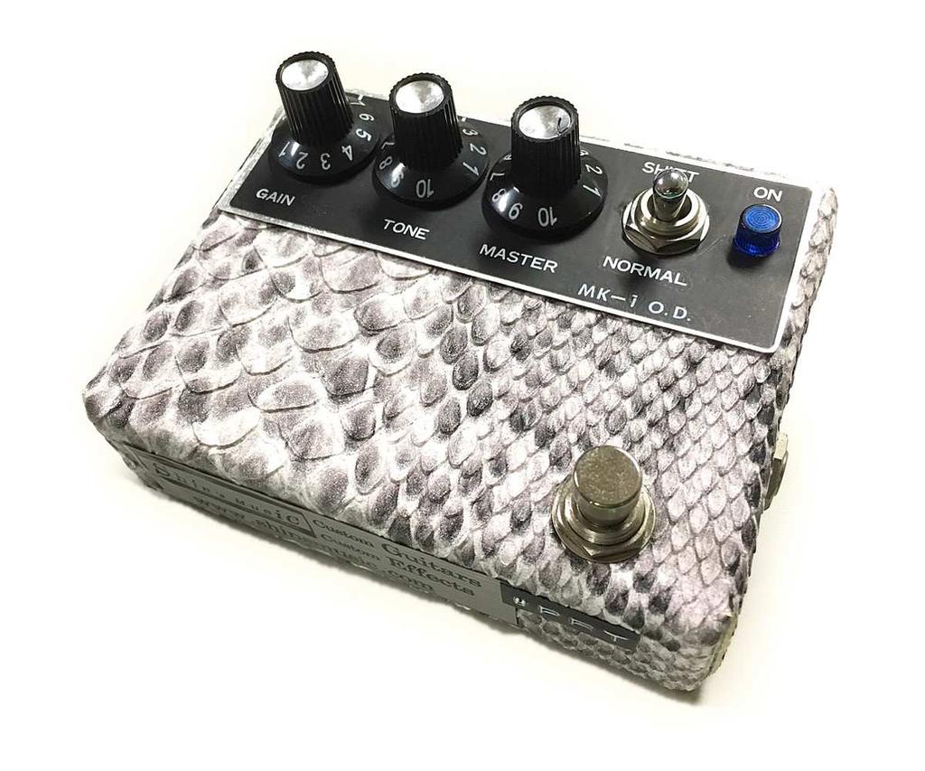MK-1 OVER DRIVE The MK-1 is designed to deliver the classic tones of Mark I amp in a pedal. Normal mode will provide you a rich and smooth sound with harmonics.