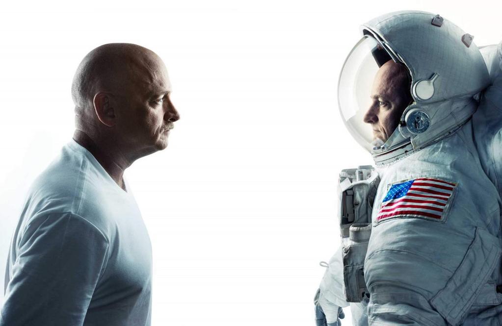 One-year Mission and Twins Study Scott Kelly Mark Kelly Twin Study: NASA selected 10 investigations to conduct with identical twin astronauts Scott and Mark Kelly.