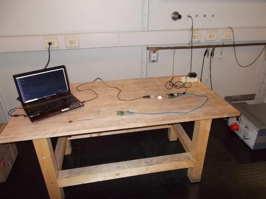 under test. All power was connected to the system through Line Impedance Stabilization Networks (LISN).