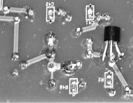 rear of the board as shown in the