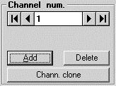 Type the database name you want to create (any name will do, anyway we recommend to type the customer s name), then press the Save button: the Channel Data window will open.