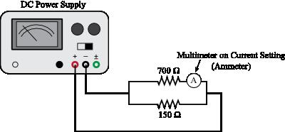Figure 11 6 After being given the go-ahead by your TA, turn on the power supply and set it to 5 volts.