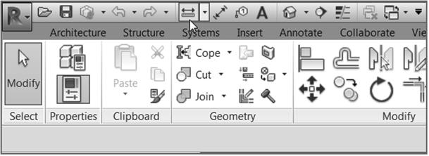 58 Chapter 2 Creating a Model Does It Measure Up? In Revit, you can access the Measure function, which is the same as the Distance command in Autodesk AutoCAD software.