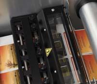 high-capacity toner cartridges are easily replaced in just seconds from the front of the unit.