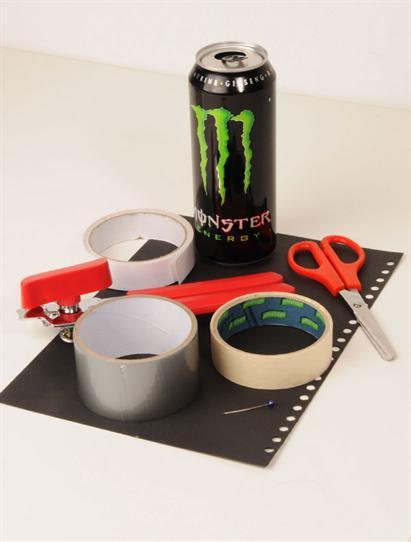 HOW TO: What you will need: 500ml Can Can Opener