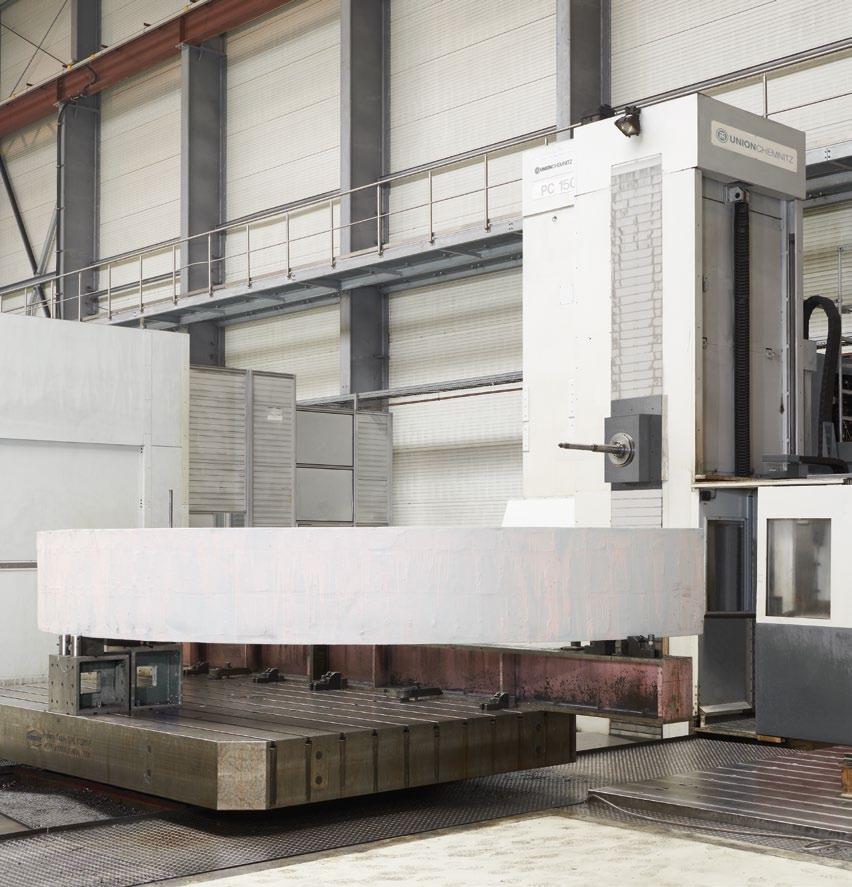 10 / Scope of supply P-series Boring mill floor type for highest efficiency The machines of the P-series are highly precise horizontal boring and milling machines for the reliable machining of