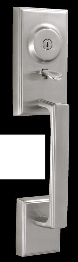 interior thumbturn 5-pin Weslock keyway Rotation collar and ¼ through bolts Wood and metal door screws 12