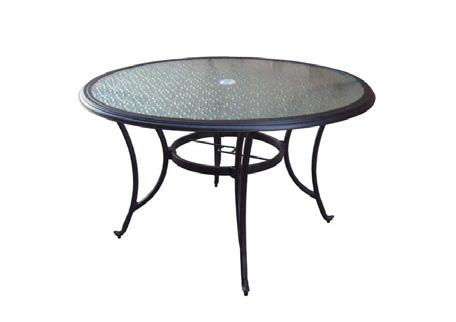 , Black Frame Rectangle Table (Inset Glass) Round Table (Inset Glass) The tables have inset glass, and include an