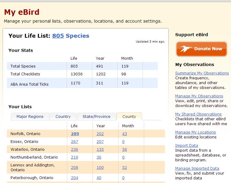 Once you ve finished your list you need to answer one question for ebird Are you submitting a complete checklist of the birds you were able to identify?