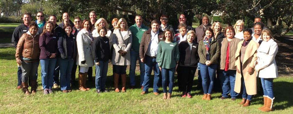 Spring 2018, Issue 1 2018 Leadership Lowndes Retreat was held at Jekyll Island Club January 5-7 Five Leadership Lowndes groups Choose Non- Profits to help for the year Non-profits that will be