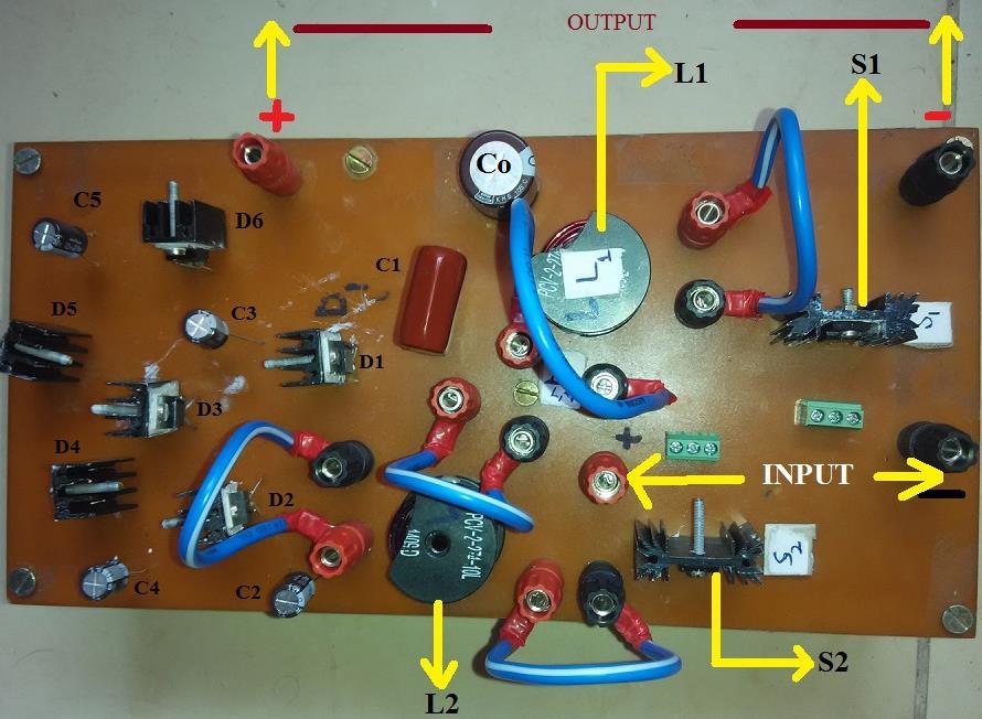 2354 A. Sheshidhar Reddy and M. Prabhakar input current I in, output voltage V 0 and output current I 0. The voltage conversion ratio and the power handling ability of the converter have been proved.