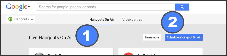 Hangouts on air - the basics There's another type of hangout, of which will you to be aware.