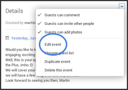 How to embed the HOA code - if you only created an event If you can still embed