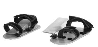 Small Pair of Sandals & Wedges (K114) Recommended Use The K114 Pair of Sandals With Wedges is designed for use with the K110 Dynamic Stander, 21".