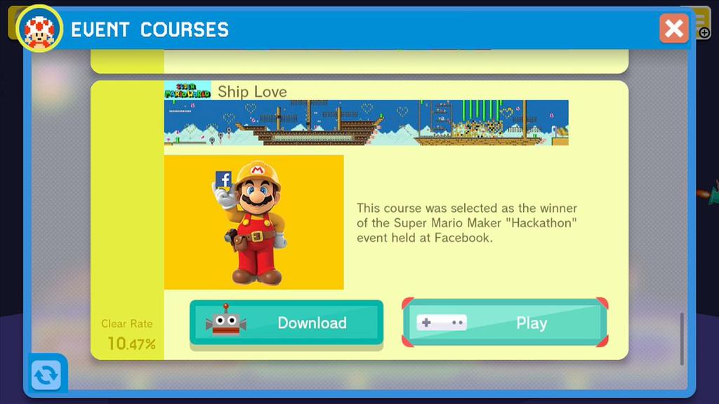 Ship Love 05/11/15 This course was selected as the winner of