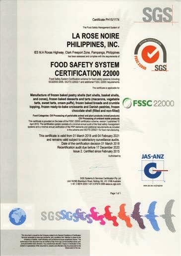 FSSC, HACCP and GMP FSSC 22000 certification is a well-enhanced combination of existing internationally recognized Food Safety Management System ISO 22000, HACCP and GMP principles and detailed
