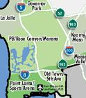 Camp Pendleton Marine Corps Base 76 7 Oceanside 7 4 1 2 3 MC Clellan 4 1 2 1 2 3 4 1 2 3 4 Palomar Carlsbad North Beach Cities NORTH North Beach Cities La Jolla Vista Del Mar Heights Sorrento Valley