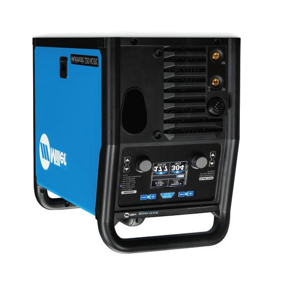 Multimatic 220 AC/DC Features and Benefits All in One MULTIPROCESS (MIG, STICK, AC/DC TIG) Take on more projects with one machine that has MIG, AC/DC TIG, and DC stick. MIG: 24 ga. 3/8 in.