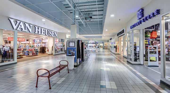 Two-Story Outlet and Retail Center Located in the Heart of Laughlin s Gaming and Entertainment District Laughlin Outlets is a ±256,741 SF enclosed, two-story outlet and retail center located in the