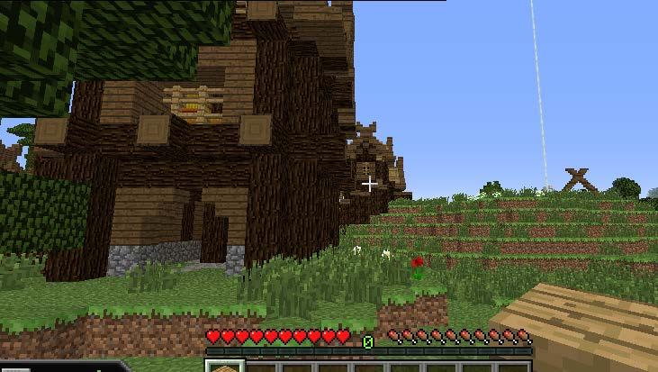 Small village area: Storeroom/Storehouse across from spawn area: In