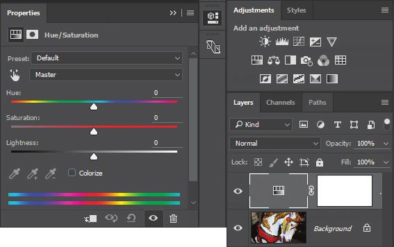 Using adjustment layers As you apply color changes to an image, you will usually want to preserve your original image. One way is to save a copy of your original image (this is always a good idea).