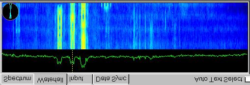 ww.jacomm.com within most of the audio bandwidth of the receiver. The 10 vertical gradient lines on the screen each represent 10 db steps in amplitude.