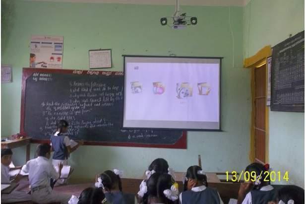 Education - Digital Education Program Digital Education Program or eshala enables the delivery of the syllabus based, digitized educational content through Solar powered digital projector OR a 32
