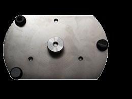 For special applications Adapter between collimator base and target For installation of removable fixed targets on the collimator base;