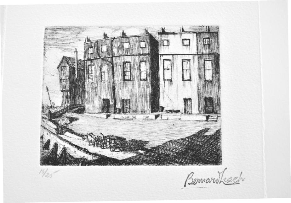 1908-1920 4 A London Scene 1908-9 Etching and Dry Point/Copper Plate