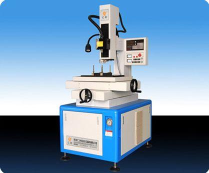 2. 2. EDM EDM drill 1.Use linear guide line and automatic control for Z axis. 2.The processing diameter 0.