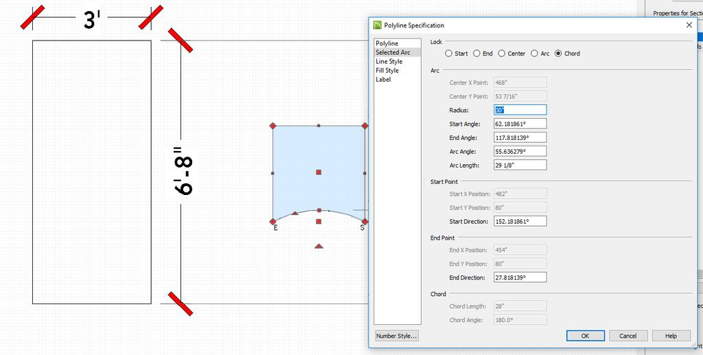Creating a Door Symbol 3. In this new elevation click the Rectangular Polyline tool button (or select CAD> Boxes> Rectangular Polyline) and draw a polyline to the dimensions that you need.