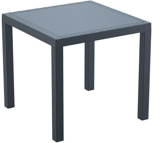 Extremely durable weather resistant table. With a wicker effect weave that will never unravel, rust or decay! T0118 T0117 Made of a durable weather resistant resin.