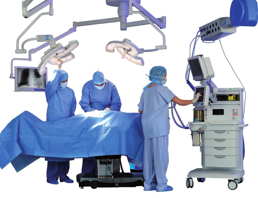 EACH SURGICAL PROCEDURE HAS ITS XLED SOLUTION An intensive care unit does not