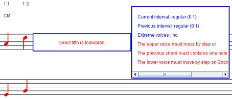 Continue to move your mouse to the right info panel: Current and previous intervals: could be regular or crossed.