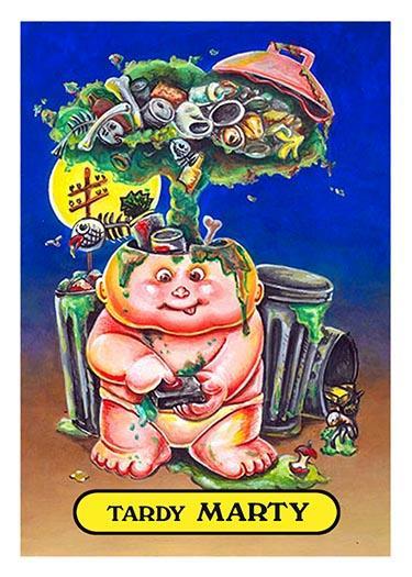 Classic 80s characters return with Adam Bomb s Don t Push My Button, Zoom- Outs and Garbage Pail Kids Kids!