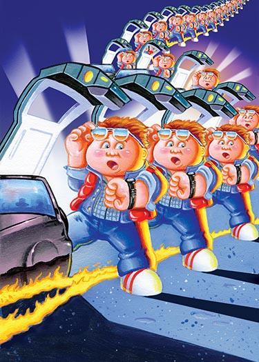 of classic GPK cards 80s Spoofs (50): Parodies of