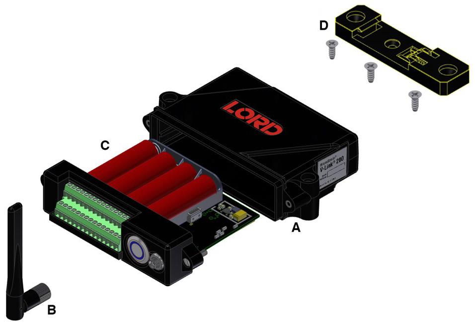 LORD QUICK START GUIDE TC-LINK -200 Wireless 12 Channel Analog Input Sensor Node The TC-Link -200 is a 12-channel wireless sensor used for the precise measurement of thermocouples.