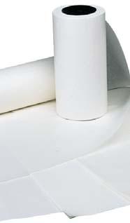 WET WAX PAPER We offer several weights of white wet wax paper in different size rolls and sheets for all purpose use.