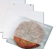 Because this paper has grease and moisture resistant properties, patty paper can also be used as an interleaver for cheese and deli
