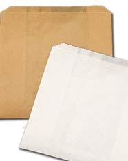 Waxed Sandwich Bags & Sleeve Medium weight that is grease and moisture resistant with good release properties. 6"x.75"x 6.75" Dry Wax Bag 320050 770238300509 2M 56 8/7 11.