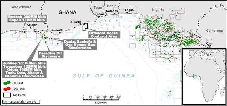 Fig.1: Oil Exploration in the Gulf of Guinea [2] Fig.