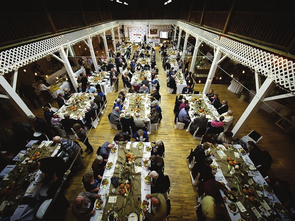 CCWG 100th AGM Banquet held at North Lanark Agricultural Hall